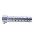 NAMUNY 2 Pcs Silver Motorcycle Exhaust Can Muffler Insert Baffle DB , 45mm X 80mm & 35mm X 140mm. 