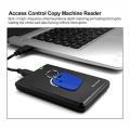 Smart Access Control Card Copier Black RFID Reader Writer 125KHz Card Duplicator 13.56MHz Encrypted Card Decoder NFC Tag. 