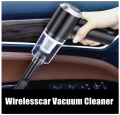 Wireless Handheld Car Vacuum Cleaner, Portable Mini USB Rechargeable Cordless Vacuum for Car Interior, Keyboard and Home Cleaning, Black. 
