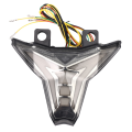 Motorcycle LED Rear Lights Rear Brake Light Steering Signal Assembly for CQS 2014-2016 Z1000 2016 Replacement Parts. 