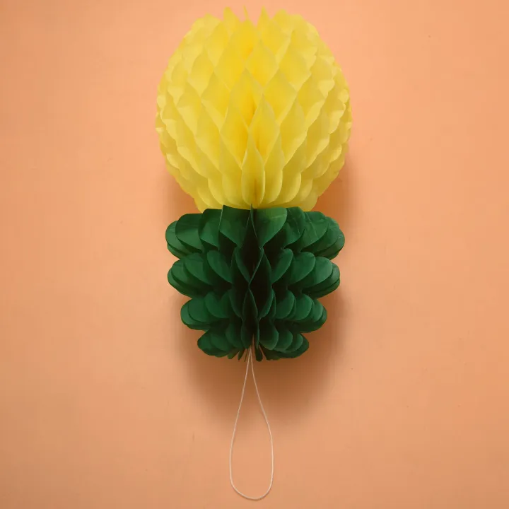 NAMUNY%2012%20Pack%20Pineapple%20Honeycomb%20Centerpieces%20Tissue%20Paper%20Pineapple%208%20Inch%20Supplies%20Table%20Hanging%20Decoration%20Hawaiian%20Luau%20Birthday%20Wedding%20Home%20Favor%20-%20Image%203