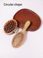 Difutagui Brush the meridians, care for the body and head, scalp, natural New style 2PCS bamboo massage, hairbrush, acupuncture points. 