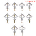 20Pcs Expansion Drywall Anchor Kit With Screws Self Drilling Wall Home Pierced A JUE. 