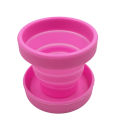 Vaal Menstrual Cup and Sterilizer Cup Sterilizing Collapsible Cups Flexible To Clean Recyclable Camping Foldable Cup for Women(Pink). 