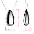 NAMUNY 4X Mini Wearable Air Purifier, Personal Travel Size Air Purifier, Necklace & Portable USB Charging Smoke Purifier Silver. 