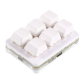 6 Key Customizable Shortcut Keyboard Mini Keyboard Full Copy and Paste 1 Touch Password Keyboard White. 