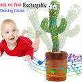 Rechargeable Dancing Cactus Talking Baby Toys for Kids. 