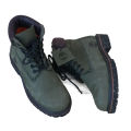 Men's Outdoor Leather Boots – Rugged Lace-Up Timberland Ankle Boots for Hiking, Winter & Daily Wear | 9301. 