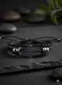 Unisex Vintage Fashion  PU Leather Bracelet. 
