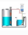 Double Float Suspension Automatic Liquid Level Controller Pump Level Detection Sensor to Auto Cutoff Waterpump. 
