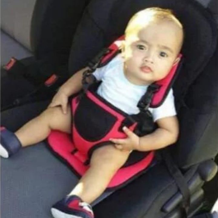 Baby Car Cushion Seat With Safety Belt