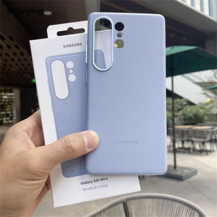 Sutuiying Samsung Galaxy S25 Ultra/S25 Plus/S25 /s25+ Leather Mobile Phone Case Cover High Quality Luxury Back Protective Shell With Logo