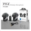 2Mic 3 in 1 Wireless Lavalier Microphone Mobile Phone Vlog Video Recording Interview Broadcasting Lapel Microphones Wireless Mic. 
