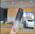 1 Liter Large Capacity Sports Water Bottle Leak Proof || BPA Free || For Gym , Running, School and Offices || One Liter. 