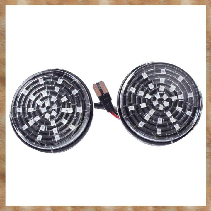 Car LED Indicator Light Side Marker Turn Signal Light for MX-5 NA 1989-1998 Replacement Accessories Transparent B