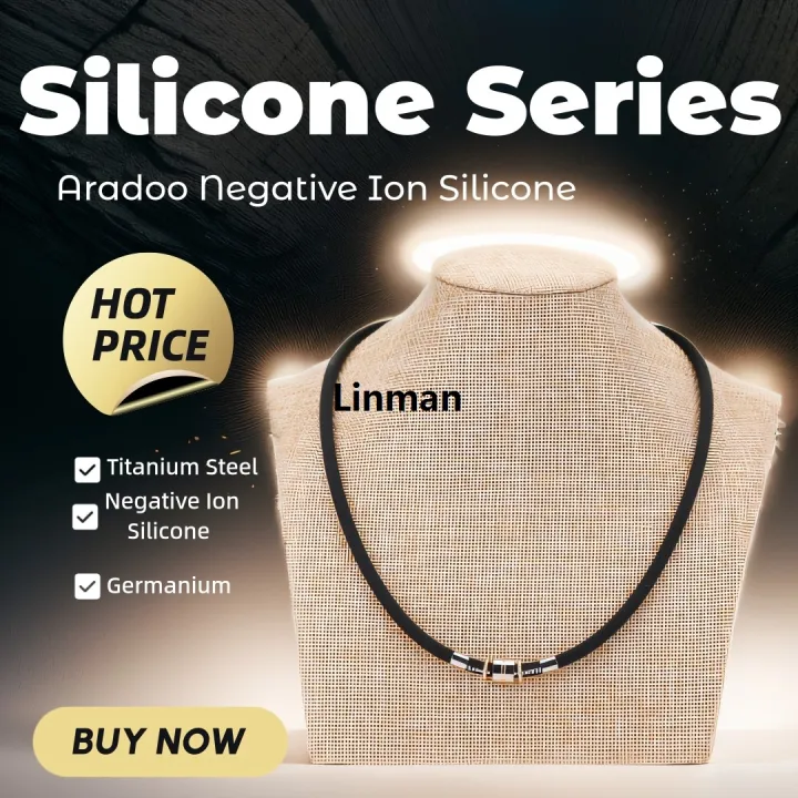 Silicone%20Titanium%20Steel%20Anion%20Pendant%20Necklace%20Hematite%20Magnetic%20Therapy%20Collar%20-%20Image%202