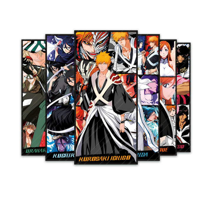 Bleach%20Anime%20Series%20Kurosaki%20Ichigo%20Ishida%20Sado%20Inoue%20Rukia%20Urahara%20and%20more%20Set%20of%20Poster%20For%20Collection%20Display%20Gift%20-%20Image%203