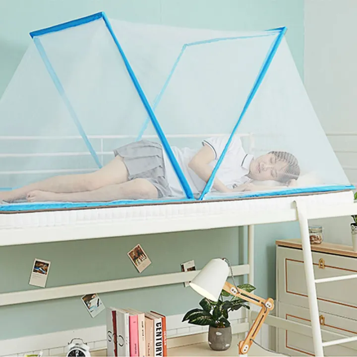 Foldable%20Mosquito%20Nets%20-%20160cm%20x%20200cm%20-%20Portable%20and%20Easy%20to%20Install%20-%20Automatic%20Pop-Up%20Bed%20Canopy%20Tent%20-%20Anti-Insect%20Protection%20-%20Image%204