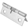 NAMUNY 6X 2 Inch Long Stainless Steel Self-Closing Corner Spring Draw Door Hinge. 