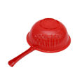 SPL Plastic Handle Collander Red. 