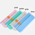 Vicky Paper Trimmer Paper Cutter, Photo Cropper, Portable Small-Scale A5 Manual Cutter, Household Invoice Label Paper Cutter. 