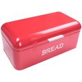 NAMUNY Square Retro Kitchen Storage Box Flat Cover Bread Box European Kitchen Storage Box. 