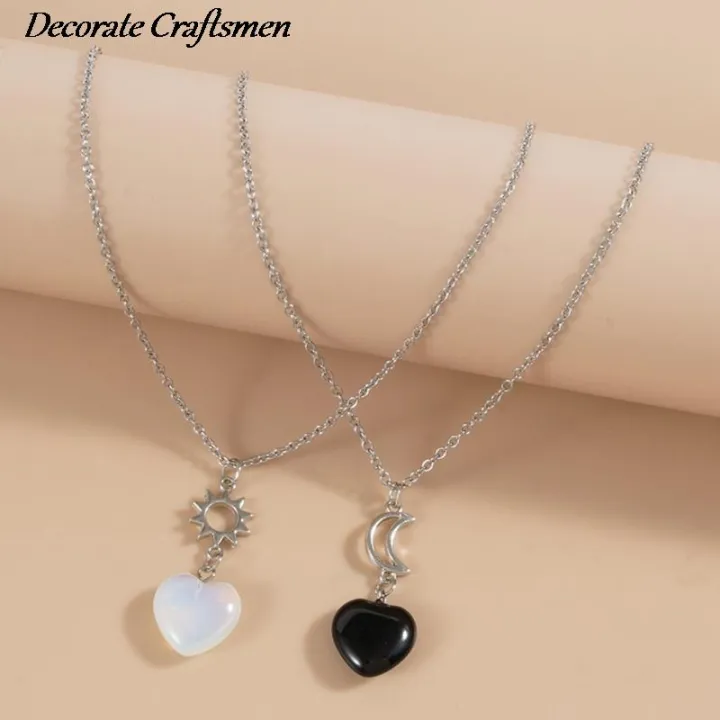 Yuanyan%201%20Pair%20Natural%20Quartz%20Crystal%20Hexagonal%20Column%20Heart%20Pendant%20Necklaces%20Moon%20Couple%20Necklace%20Valentine's%20Day%20Gift%20-%20Image%205