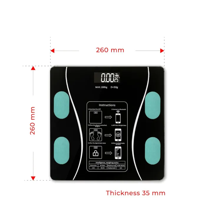 Elevate%20Smart%20Bluetooth%20Digital%20Weighing%20Scale%20for%20body%20weight,%20BMI%20body%20composition%20scale%20&%20Fat%20Analyzer,%20App%20Control,%2012%20Vital%20Stats,180Kg%20-%20Image%207