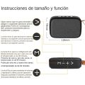 Radio Speaker Wireless Speaker Portable G2 Fabric Yang Mini Bluetooth Compatible Soundbar Outdoor Hi-Fi Subwoofer Support TF Card FM. 