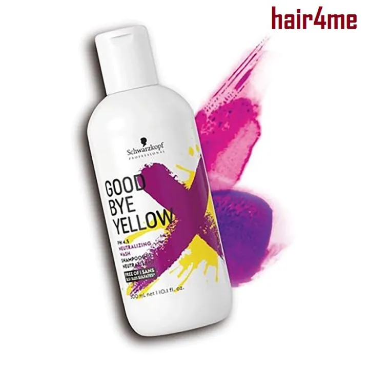 Schwarzkopf%20Professional%20Good%20Bye%20Yellow%20Shampoo%20300ml%20By%20Genuine%20Collection%20-%20Image%205