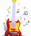 Guitar Toy, Battery Operated With Music And Lights For Kids. 