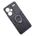 Armor Case For Redmi Note 13 Pro Plus + 5G Back Phone Cover | Dual Layer Armor Defender Full Body Protective + PC Hybrid Kickstand. 