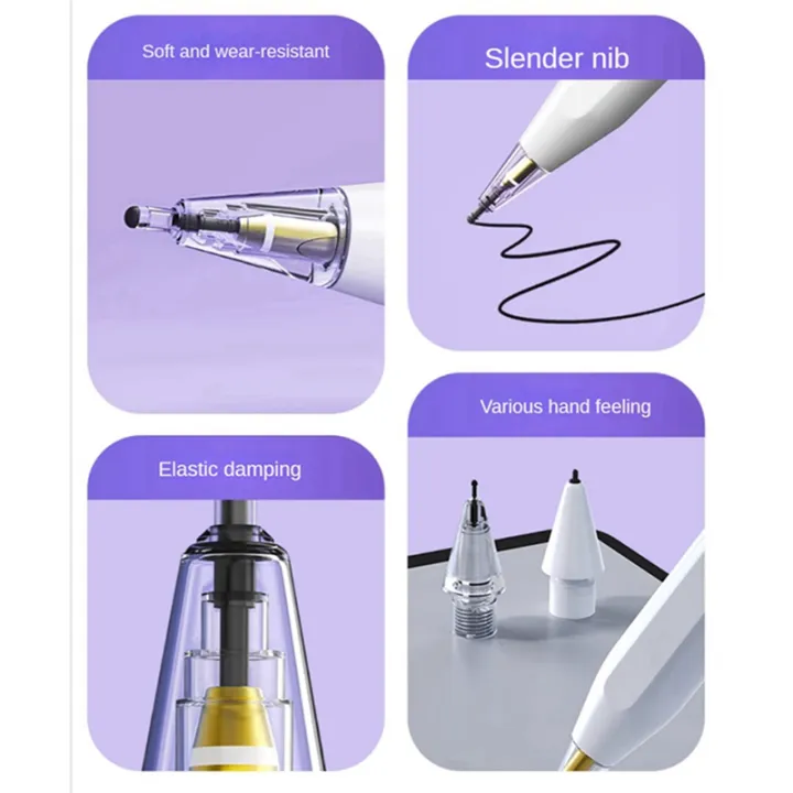 ARELENE%20For%20Pencil%201St%20and%202Nd%20Generation%20Modified%20Needle%20Tube%20Damping%20Mute%20Wear-Resistant%20Paper%20Film%20Pen%20Tip,A%20-%20Image%202