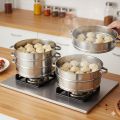 Momo Steamer Pot 5 Tier Stainless Steel (For Induction). 