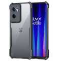 Oneplus Nord CE 2 5G - Transparent Bumper Case Cover - For 1+ Nord Ce2 (Black). 