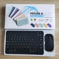 Wireless Bluetooth Keyboard and Mouse Set (Rechargeable Keyboard). 