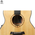 Manaslu Yatri EQ Spruce Semi Acoustic Travel Guitar with Package. 