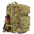 Military Bag Tactical Backpack, 3 Day Army Assault Pack with Comfortable Air Cushion Shoulder Straps, Molle Bag Heavy Duty Waterproof Backpack for Trekking, Camping. 