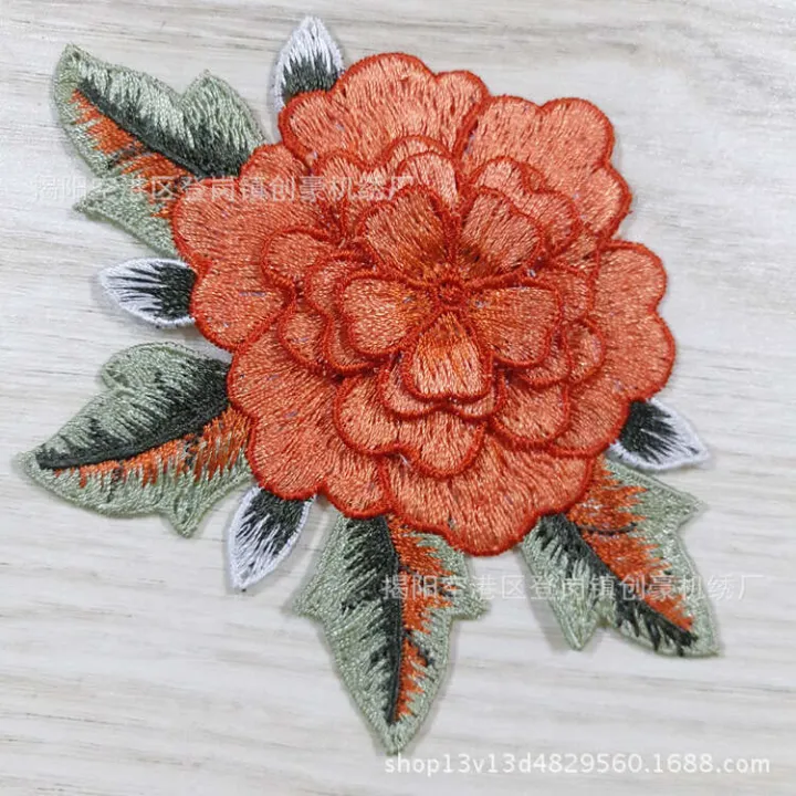 Chuanghao%20Colorful%20Multi-layer%203D%20Embroidery%20Applique%20DIY%20Decoration%20Clothing%20Accessories%20Shoe%20Flower%20-%20Image%207