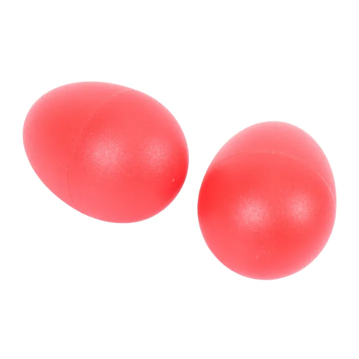 fasdaga%202%20Pair%20Plastic%20Percussion%20Musical%20Egg%20Maracas%20Shakers%20Red%20-%20Image%205