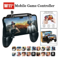 W11x Pubg Mobile Game Controller with L1R1 Trigger iOS Android. 