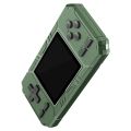 Retro Portable Mini Handheld Game Console 8-Bit 3.0 Inch Color Screen LCD Game Player Built-in 500 Games-Green. 