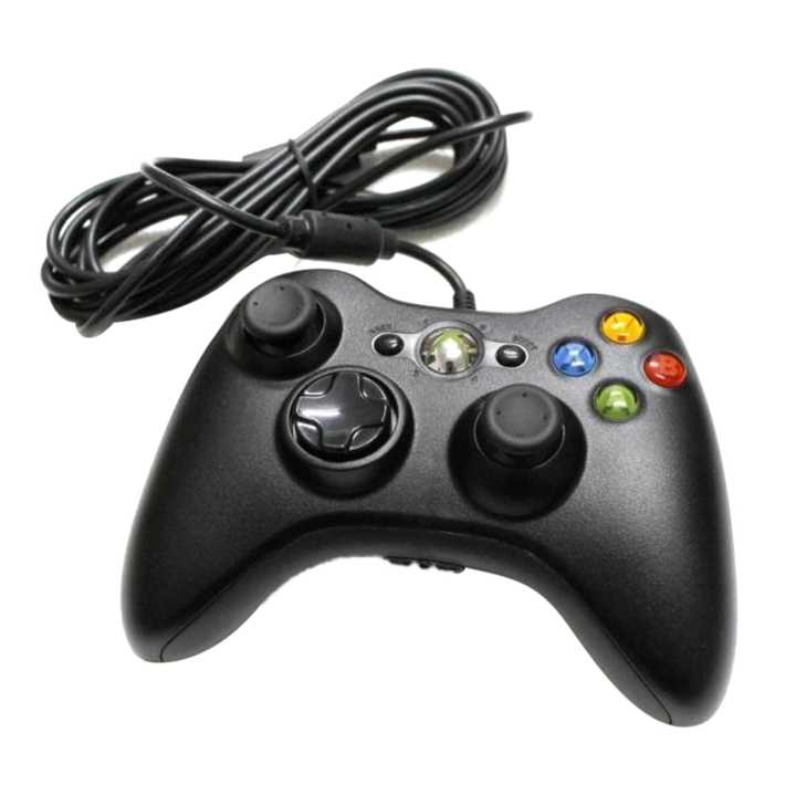 Microsoft Xbox Slim Game Controller Wireless Remote 360 Controller Gamepad Black