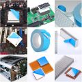 Heat Sink Tape 25Mx20mm Double Sided Thermal Adhesive Tape for CPU GPU SSD Drive LED PCB IGBT Mos Tubes Circuit Board. 