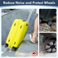 Chair and Luggage Silicone Wheels Protection Anti Scratch Reduce Noise Covers  8 pc set. 