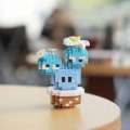 DIY Mini Cactus Building Block Sets Potted Plant Garden Children Assembly Toys Creative Decor. 