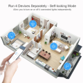 1 Piece Tuya Smart Switch WiFi Switch Module DIY Home Automation Module AC 85V-250V 4CH RF White for Alexa Home. 