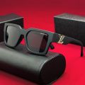 LOUIS VUTTON P88082 Brand Vintage  Black/Grey Frame Sunglasses Summer Luxury Ocean Lens Sun Glasses UV Protection Eyewear for Men/Branded glass- For Men. 