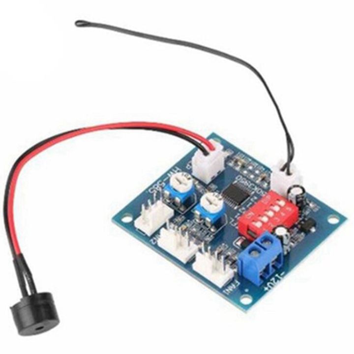 DC 12V 4 Wire High-Temp Fan Temperature Control Speed Controller CPU ...