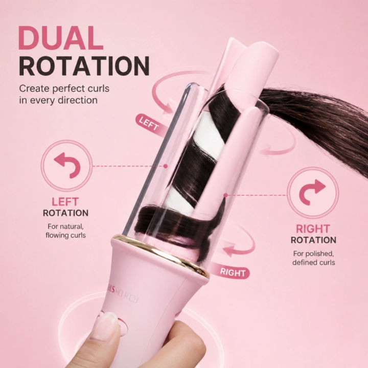 Girls%20Select%20Magic%20Hair%20Curler%20%E2%80%93%20Automatic%203-Heat%20Curling%20Iron%20(Pink)%20-%20Image%203